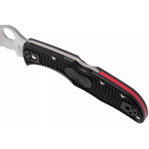 Briceag Endela® Lightweight Thin Blue or Red Line, Spyderco - Img 8