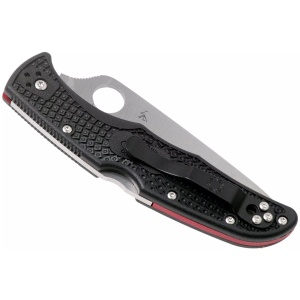 Briceag Endura® 4 Lightweight Thin Blue/Red Line, Spyderco - Img 11
