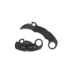 Briceag Karahawk™ G-10 All negru, Spyderco - Img 8