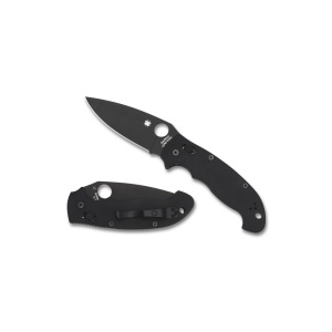 Briceag Manix™ 2 XL G-10 negru / lama neagra, Spyderco - Img 7