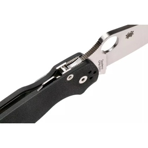 Briceag Para Military™ 2 mana stanga G-10 negru, Spyderco - Img 5