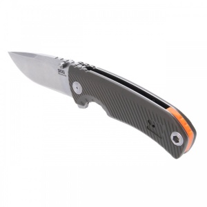 Briceag SOG TELLUS ATK - Olive Drab - Blaze Orange - Img 11