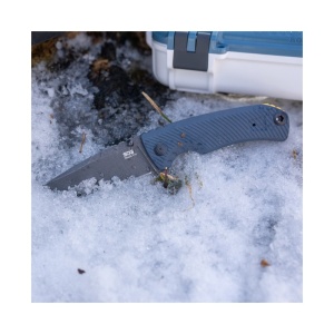 Briceag SOG TELLUS ATK - Squid Ink - Yellow - Img 11
