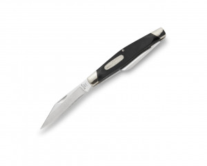 Briceag traditional Buck 301 Stockman (0301BKS-B / 0301RWS-B), 3 lame otel 420HC, slipjoint, negru / lemn Rosewood - Img 5