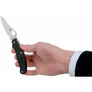 Briceag UK Penknife™ FRN Black Drop Point, Spyderco - Img 5