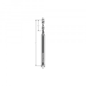 Burghiu de carbura, Datron 0068209, 0.9x3.0mm - Img 2