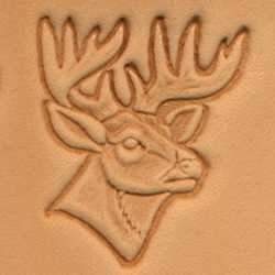 Cap de stanta de embosare 3D Craftool, model cap de cerb (Deer Head) - Tandy Leather 88341-00