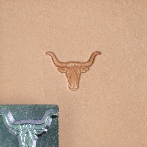 Cap de stanta de embosare 3D Craftool, model vita cu coarne lungi (Longhorn) - Tandy Leather 88438-00