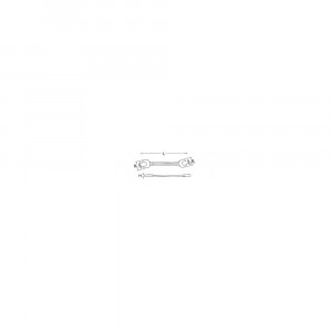 Chei fixe duble SlimLine PROXXON Industrial, 5 x 5,5 - 41 x 46 mm - Img 4