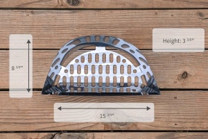 Cos carbuni mic pentru alte gratare americane de la SNS Grills. - Img 5