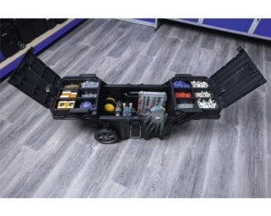 Cutie mobila pentru scule Industrial Cantilever 57 l, 64,6 x 41 x 37,3 cm, cu roti - Img 3