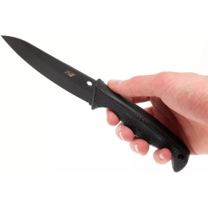 Cutit Aqua Salt™ FRN negru / lama neagra, Spyderco - Img 9