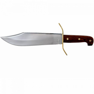 Cutit Cold Steel Wild West Bowie 1090 Carbon cu teaca din piele CS-81B - Img 9