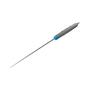 Cutit de filetat Buck 149 Hookset Breaker 0149BLS-B, lama 25.4 cm, maner gri-albastru, teaca inclusa - Img 5