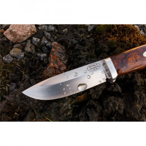Cutit Fallkniven SK2L Embla, lama Laminated CoS, maner Desert Ironwood, lama 100 mm - Img 9