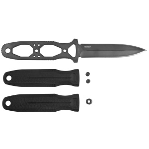Cutit lama fixa SOG Pentagon FX - Blackout - Img 10