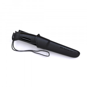 Cutit outdoor Morakniv Companion Spark S Black, otel inoxidabil 12C27, cu amnar integrat, teaca inclusa - Img 2