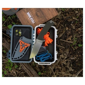 Cutit outdoor SOG Tellus FX Olive Drab, otel CRYO 440C, lama 117 mm - Img 11