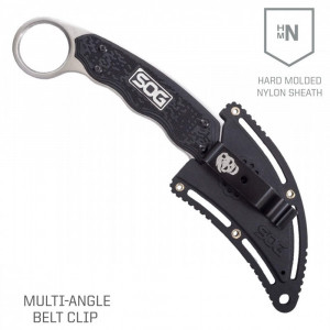 Cutit SOG Gambit, otel 7Cr17MoV, lama Hawkbill 66 mm - Img 9