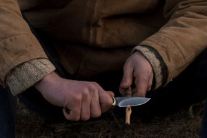 Cutit vanatoare Buck 113 Ranger Skinner 0113BRS-B, Lama 7.9 cm, lemn, teaca din piele - Img 7