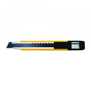 Cutter profesional din otel OLFA Japonia MT-1, lama de 12.5 mm, sistem Auto-Lock