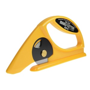 Cutter profesional pentru covor si linoleum OLFA 45-C Japonia, lama rotativa 45 mm