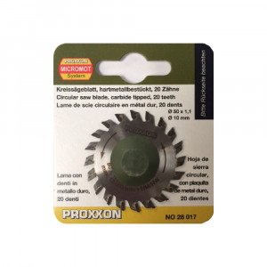 Disc debitor cu dinti din tungsten, Proxxon 28017, 50mm, 20 dinti - Img 3