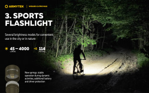 F06701CO Wizard C2 Pro Max Magnet USB Olive - lumina alba, Armytek - Img 11