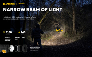 F07802W Lanterna Partner C2 Magnet USB Warm, Armytek - Img 7