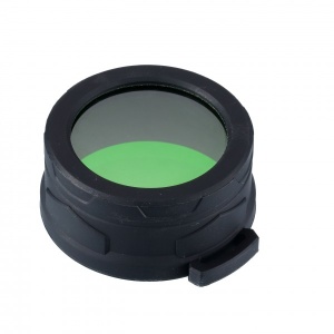 Filtru Verde Nitecore NFG50, 50 mm, pentru Lanternele NEW P30, P30, MT40, MT40GT, TM06