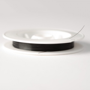Franghie neagra pentru parame navomodele, 0.18mm grosime, Amati - Img 1