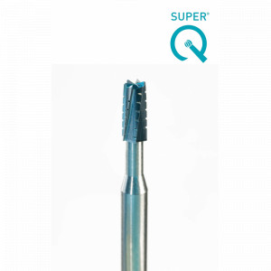 Freza conica plata din carbura "138" SUPER Q, 6 buc, pentru bijutieri, Niqua
