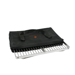 Gratar pliabil pentru foc de tabara Stabilotherm BBQ Grid Medium din otel inoxidabil - Img 8