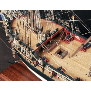 HMS FLY 1776 - Goeleta - Navomodel Victory Models, Scara 1:64, Lungime 80cm - Img 7