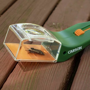 Instrument de prindere a insectelor cu lupă 5x BugView cu eliberare rapidă, Carson - Img 3