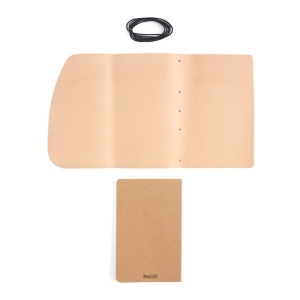 Kit carnetel de calatorie cu coperta din piele Tandy Leather, 10 x 15 cm - imagine 6