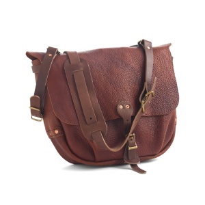 Kit geanta postas Bison Mail Bag din piele maro Tandy Leather, 44,5 x 35,6 cm - imagine 5