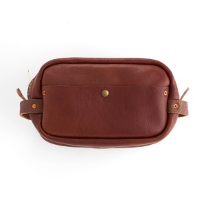 Kit trusa de toaleta Bison din piele Tandy Leather, 28 x 15 x 15 cm - imagine 4