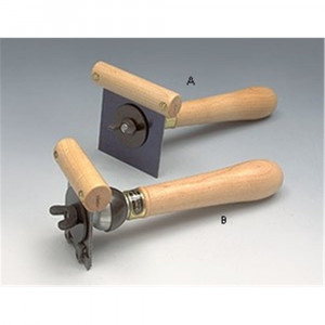 Lama de schimb 3" x 3" pentru razuitoare cu bila lama otel carbon, Veritas Tools. - Img 5