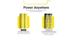 Lanterna Frontala Nitecore HA19 RGB, 600 Lumeni, 130 Metri, Lumina Rosie, Verde si Albastra, AA, IP68 - Img 13