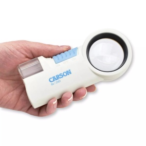Lupă cu lanternă MagniFlash si LED-uri, putere x9 - Carson - Img 5