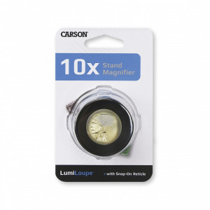 Lupa de focalizare LumiLoupe, putere 10x cu lentile duble cu reticul Snap-On - Carson - Img 6