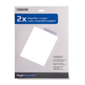 Lupa Page Magnifier pentru citire cu cadru rigid - Carson - Img 5