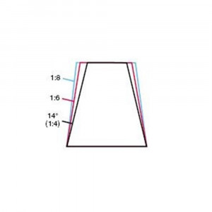 Marker tip sa pentru cozi de randunica Veritas 05N6108 - 14 grade - Img 2