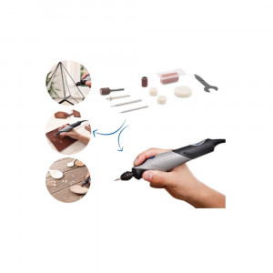 Masina de gaurit/frezat STYLO+ (2050-15) pentru modelism, Dremel - Img 4
