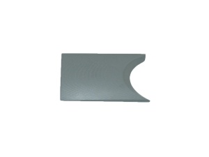 Material compozit pentru maner cutit G10 - 8 mm, Dark Grey