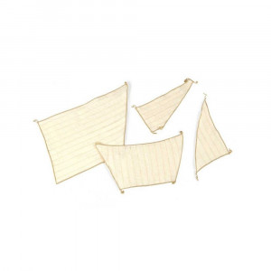 Material textil pentru vele navomodele Stadt Von Bremen, Amati - Img 2