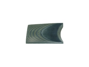 Micarta de in 8 mm Green/Black 2/2, pentru maner de cutit