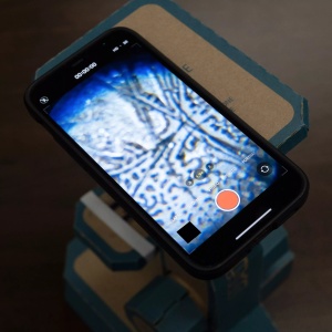 Microscop Optigami 50x-400x pentru copii, kit de construcție - Carson - Img 3
