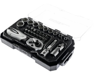 Mini set tubulare WGB 1/4", 27 piese - Img 2